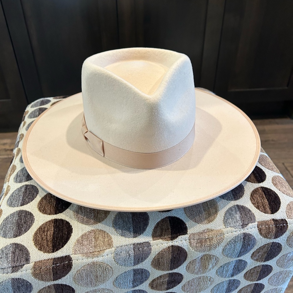 Lack Of Color Ivory Fedora Hat